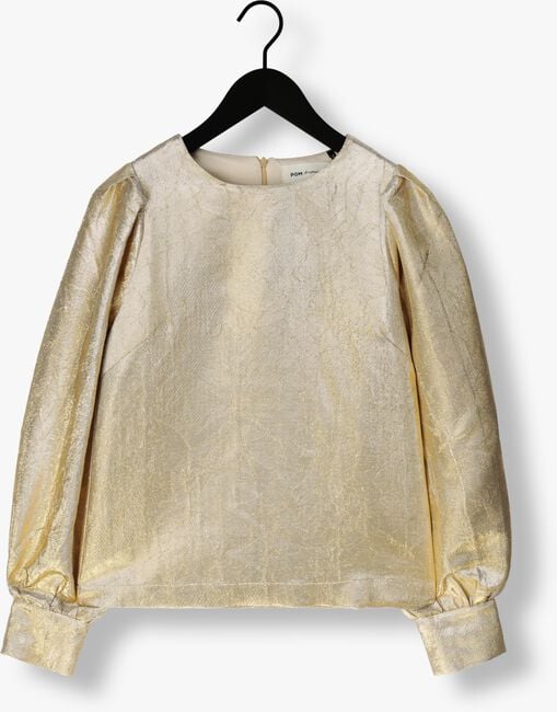 Gouden POM AMSTERDAM Blouse STARDUST GOLD TOP - large
