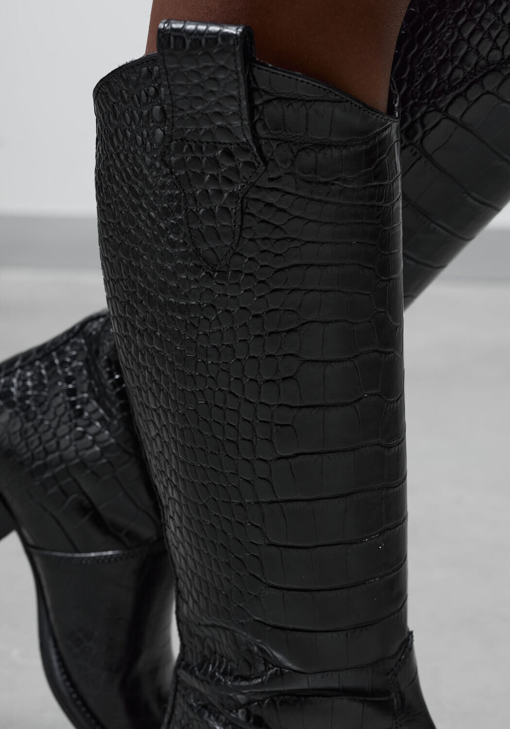 Zwarte STEFANO LAURAN Hoge laarzen 702-08 - large