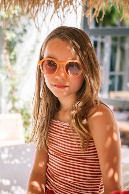 Rode LIKE FLO Top EVINA SOLID RIB SINGLET - large