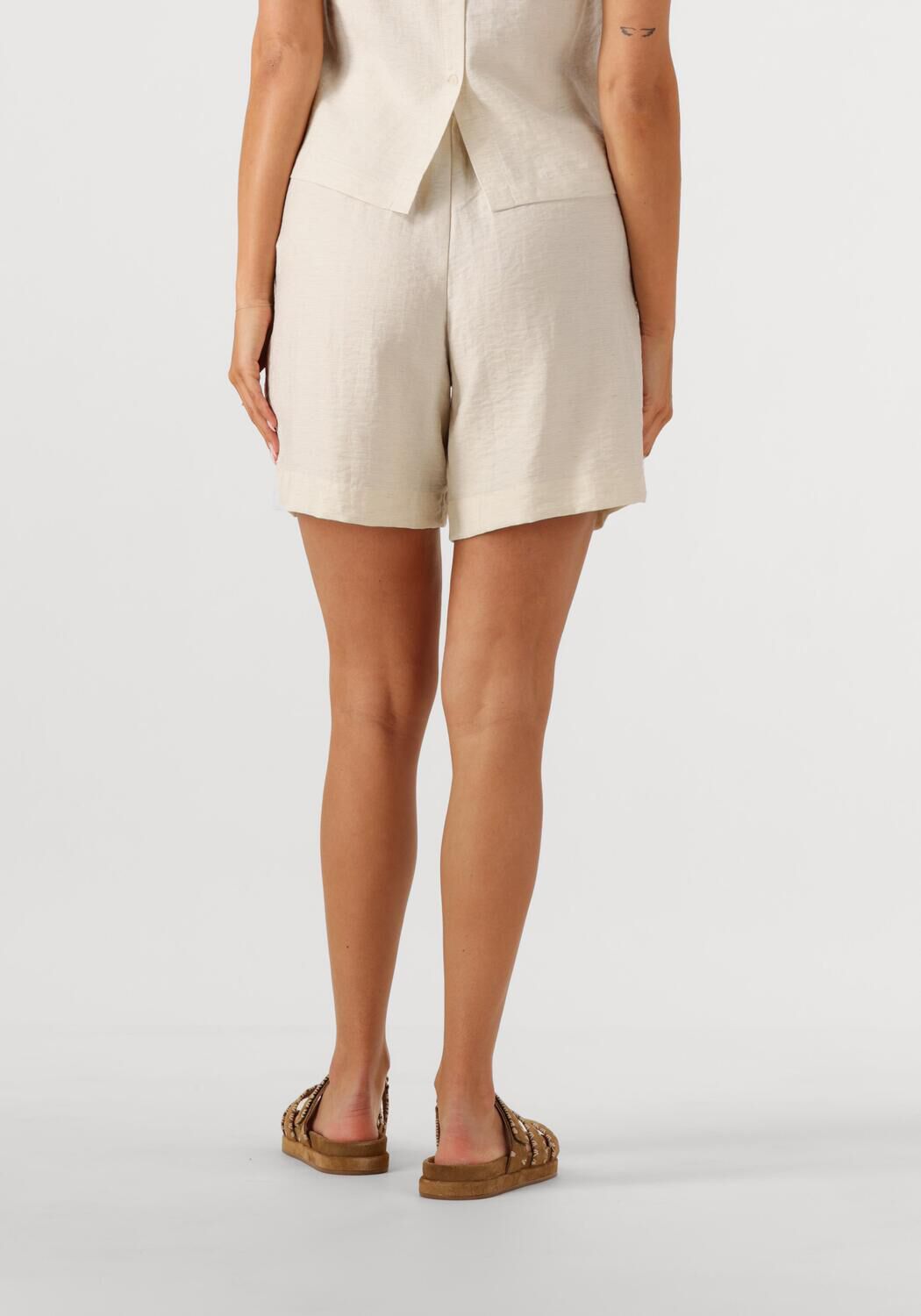 MSCH COPENHAGEN Dames Broeken Mschdisa Hw Shorts Ecru