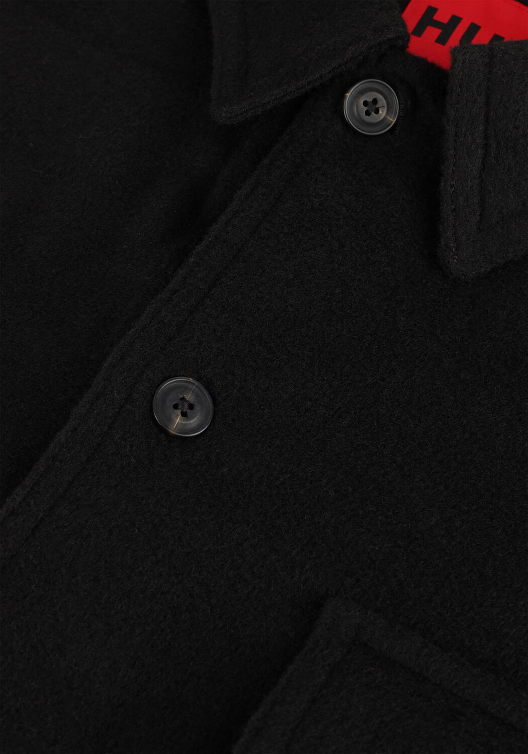 Zwarte HUGO Overshirt ENALU - large
