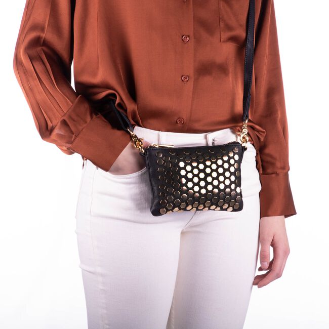 Zwarte DEPECHE Schoudertas SMALL BAG 13264 Zwarte DEPECHE Schoudertas SMALL BAG 13264 - large