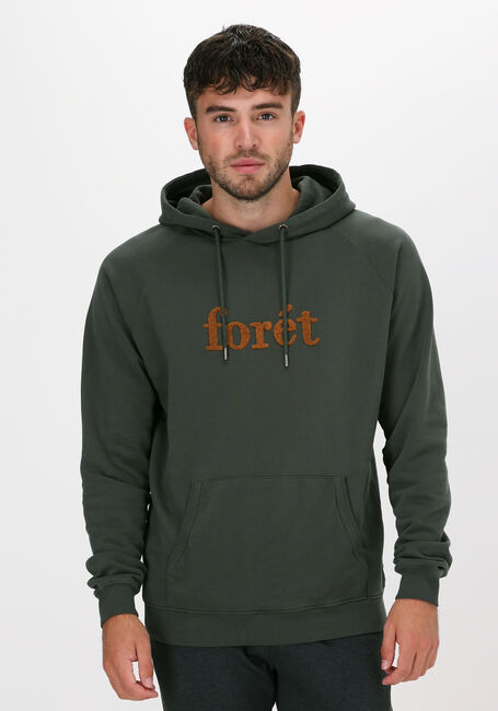 Donkergroene FORÉT Sweater MAPLE - large