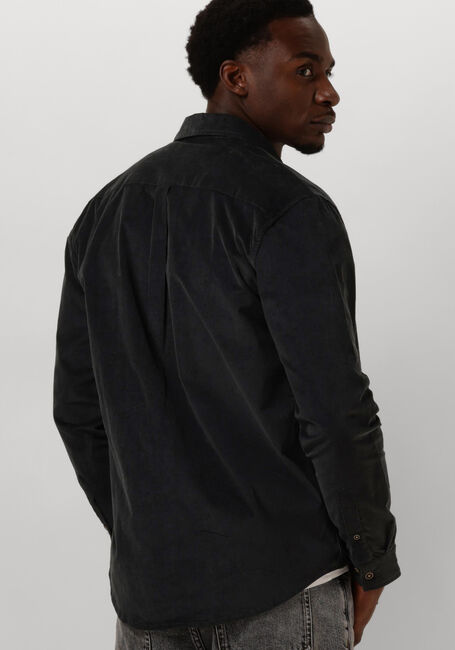 Grijze ANERKJENDT Casual overhemd AKLEIF SOLID CORD SHIRT - large