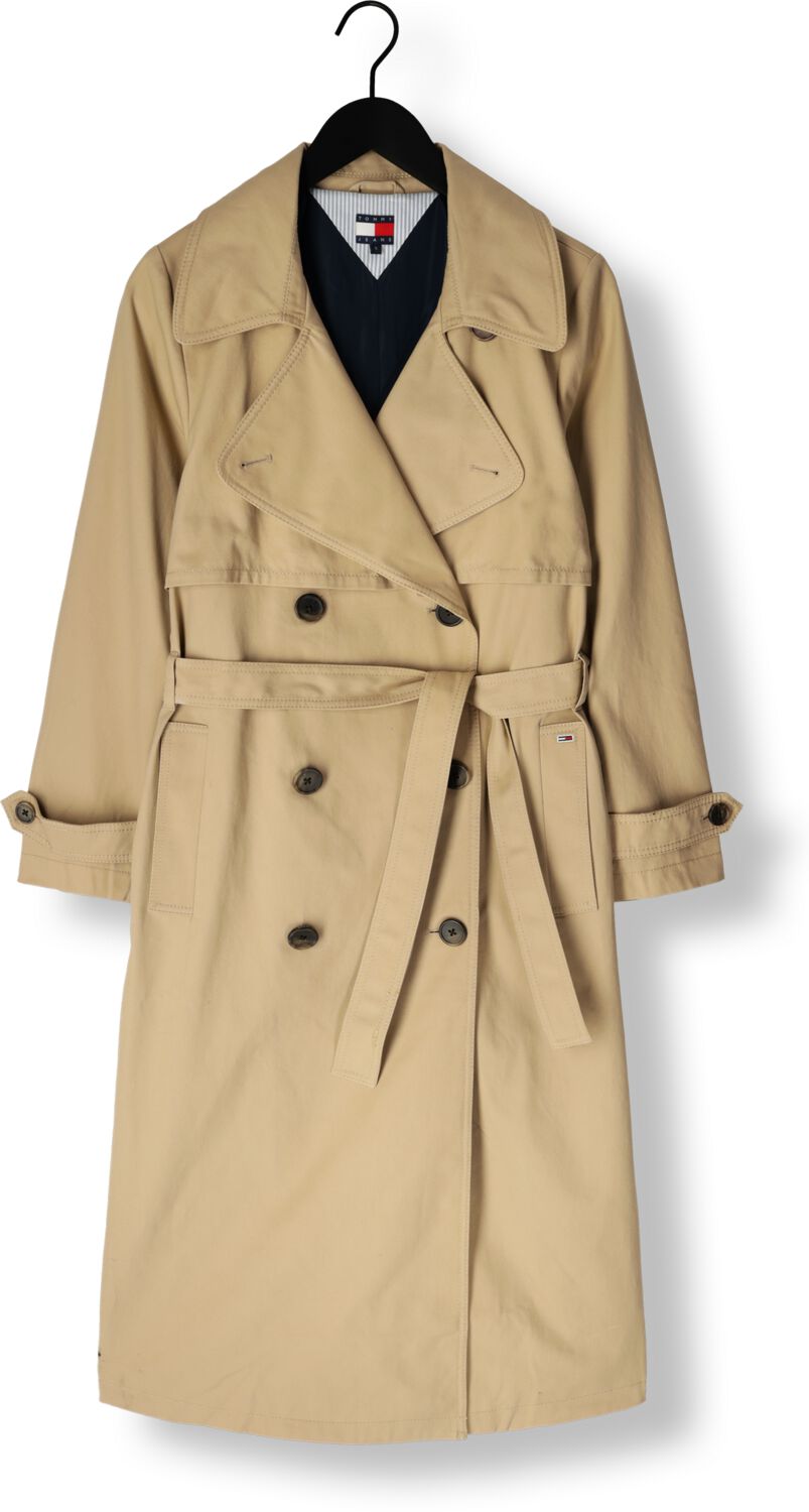 TOMMY JEANS Dames Jassen Tjw Trench Coat Camel