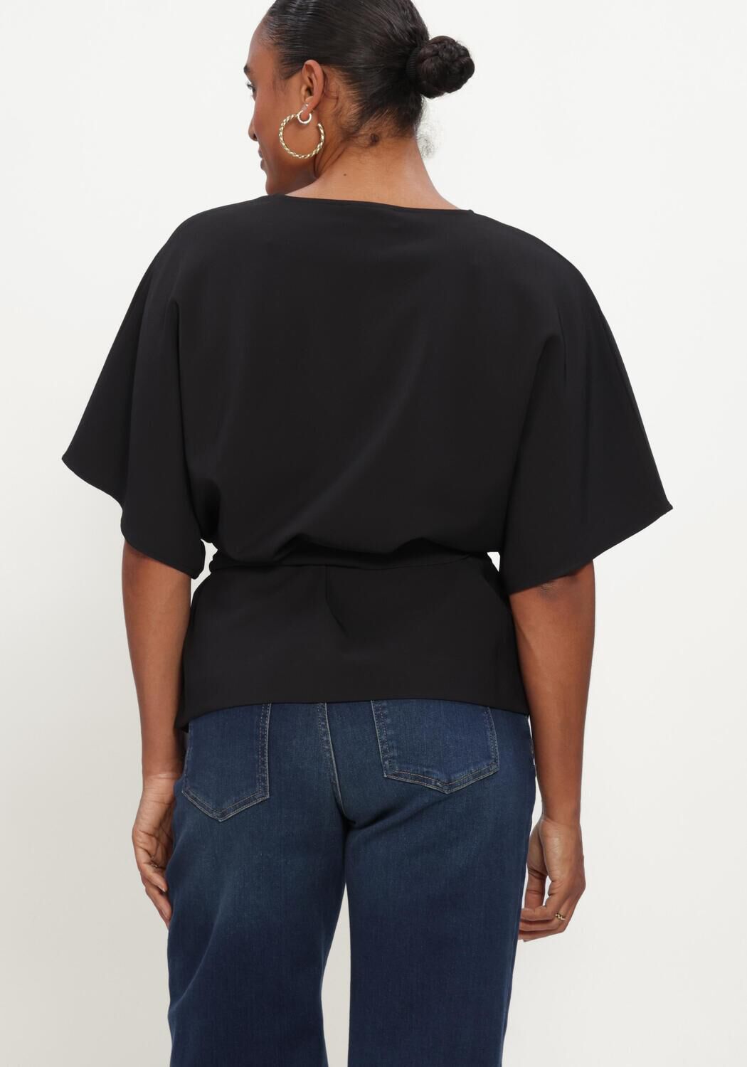 Zwarte MOS MOSH Blouses MMRIKALA MILEY BLOUSE - large