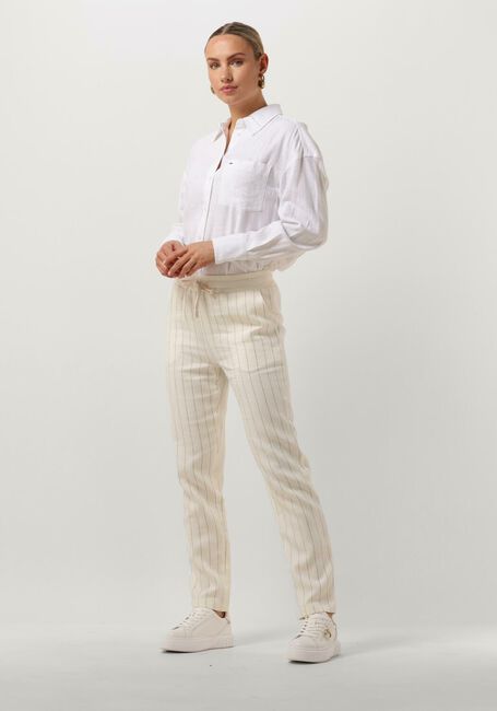 Witte TOMMY JEANS Blouses TJW SP OVR LINEN SHIRT - large