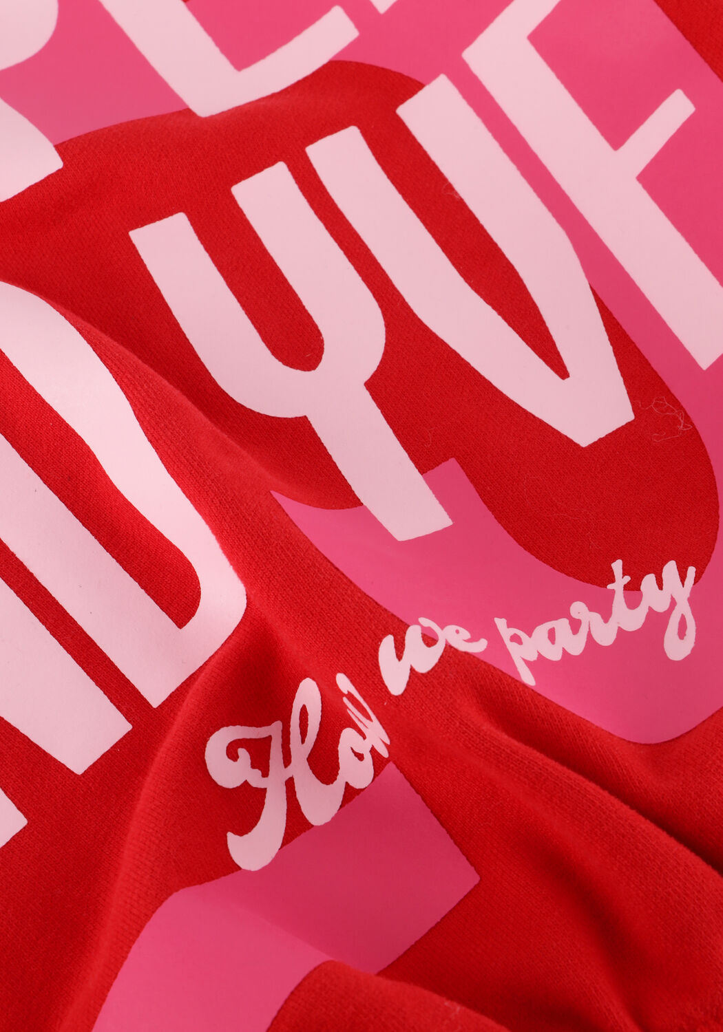 Rode HARPER & YVE Sweater HOWWEPARTY-SW - large