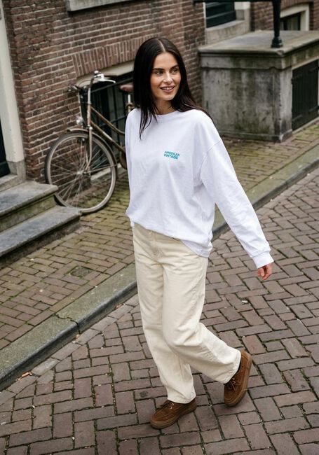 Witte AMERICAN VINTAGE Longsleeves GIXY-1 - large