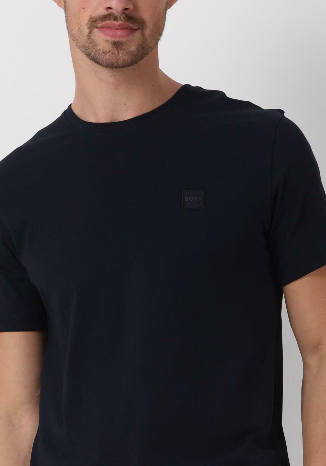 BOSS ORANGE Heren Polo's & T-shirts Tales Donkerblauw