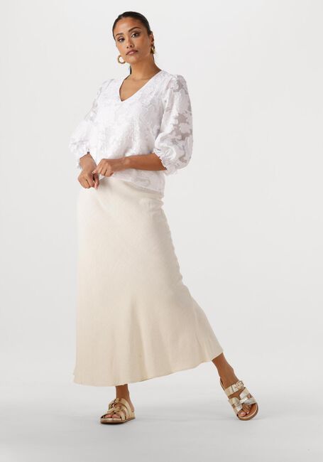 Witte SELECTED FEMME Blouses SLFCATHI-SADIE 3/4 TOP FF - large