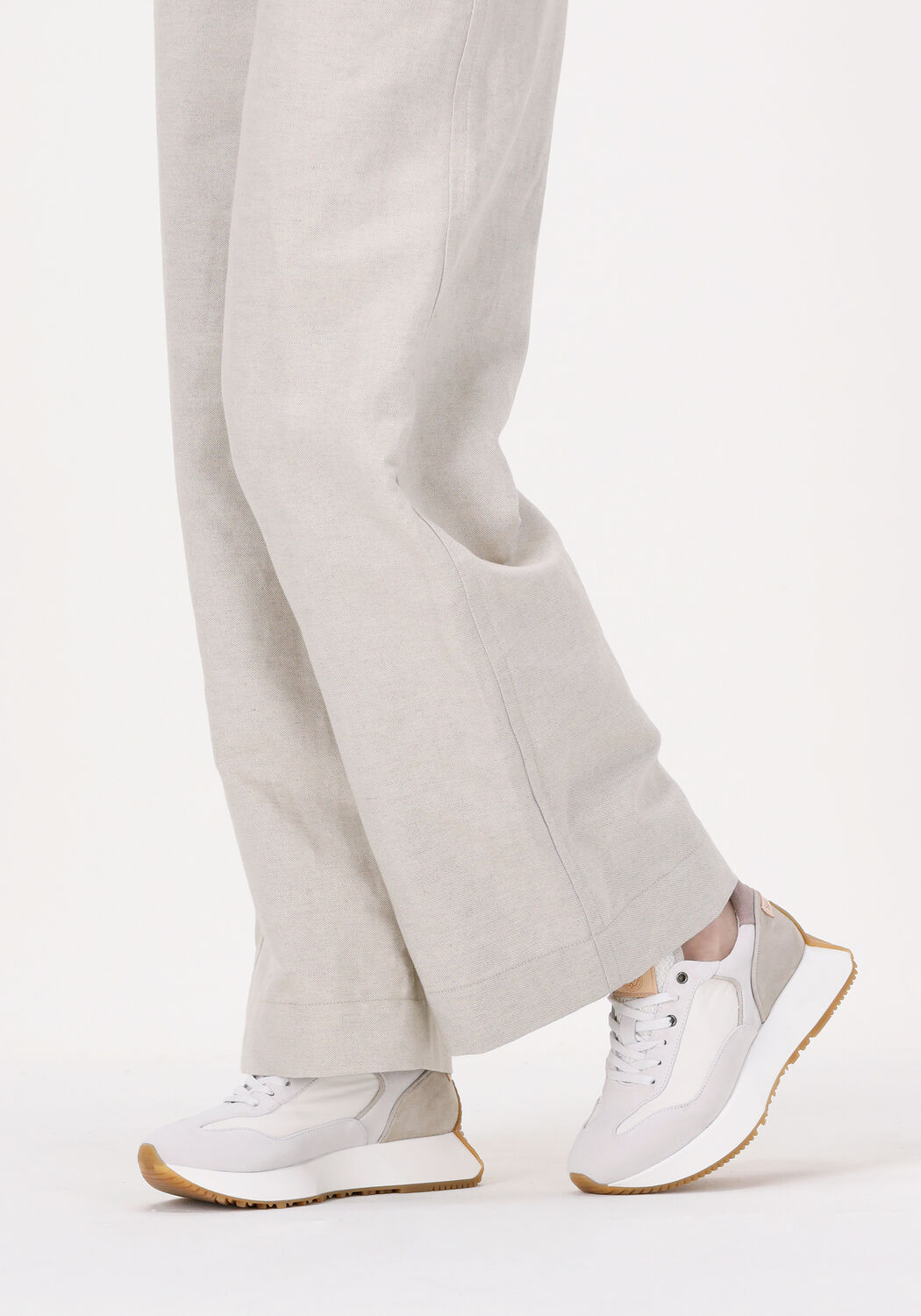 Grijze SHABBIES Lage sneakers 101020287 | Omoda