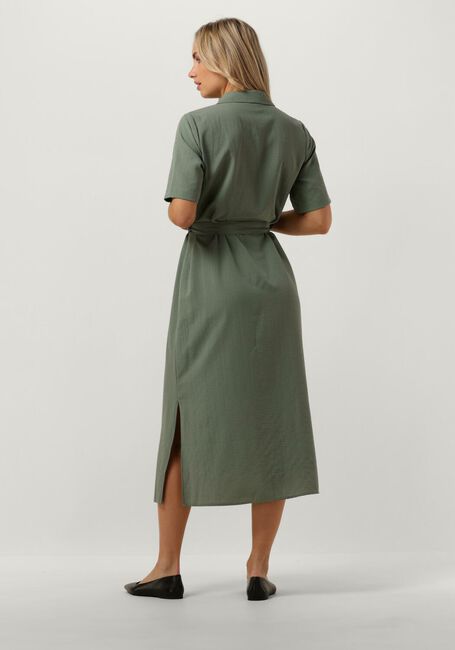 Donkergroene MODSTRÖM Midi jurk HUNTLEYMD DRESS - large