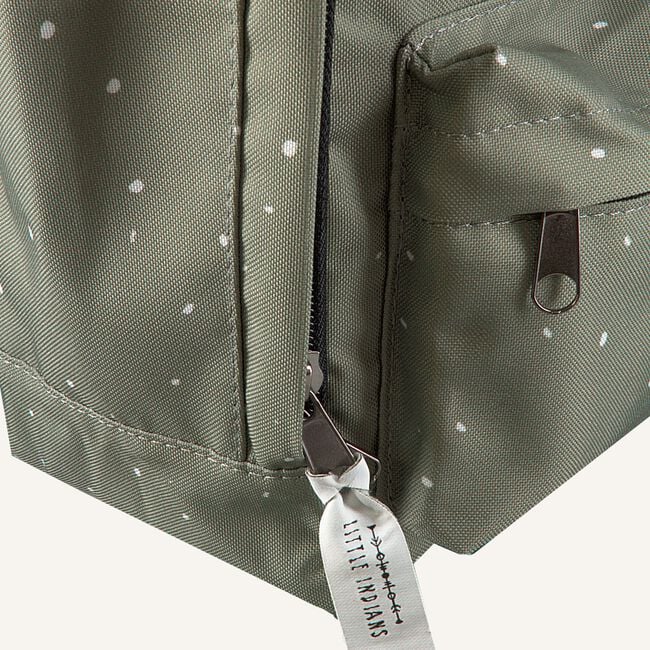 Groene LITTLE INDIANS Rugtas DOTS BACKPACK Groene LITTLE INDIANS Rugtas DOTS BACKPACK - large