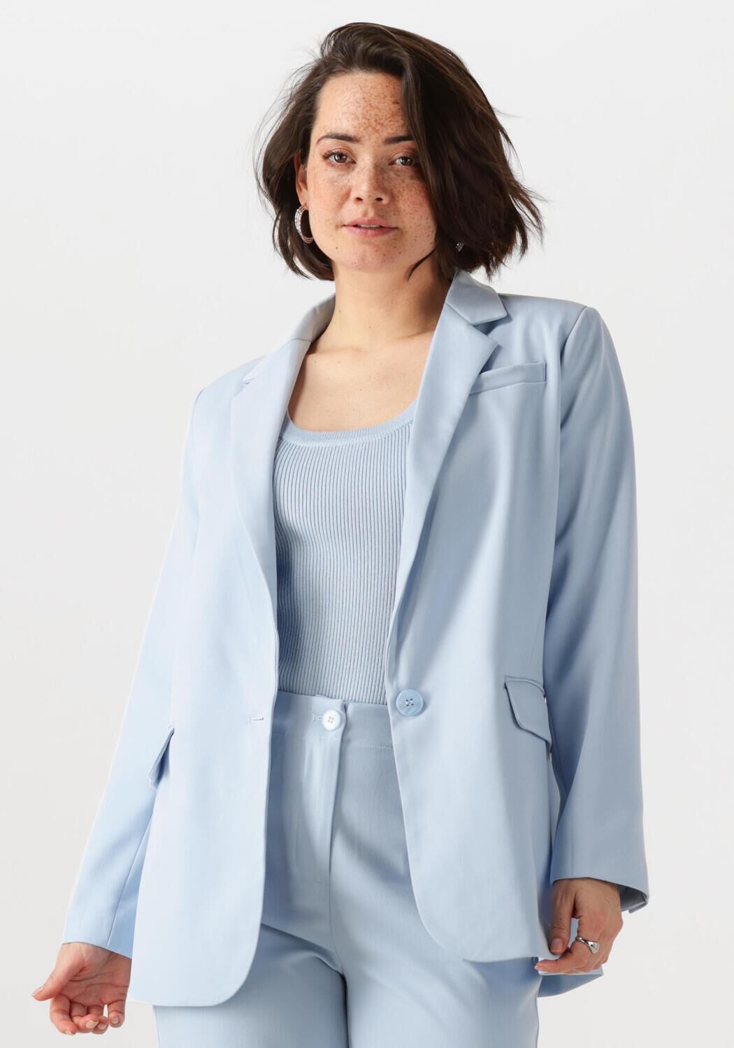 YDENCE Dames Blazers Blazer Maisie Lichtblauw