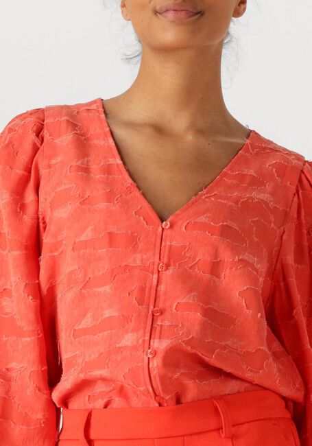 Oranje OBJECT Blouses OBJSUKI LS TOP 137 - large