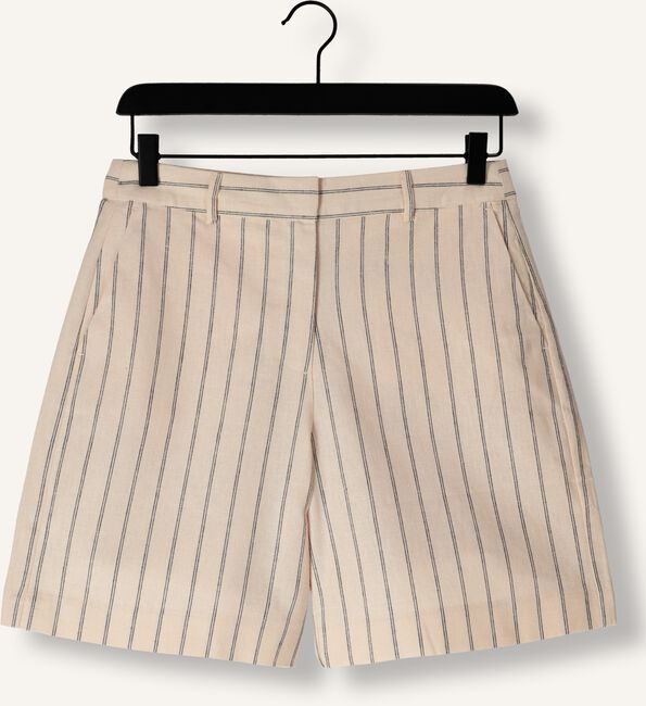 Zand SELECTED WOMEN Broeken SLFHILDA MW SHORTS PIN STRIPE Zand SELECTED WOMEN Broeken SLFHILDA MW SHORTS PIN STRIPE - large