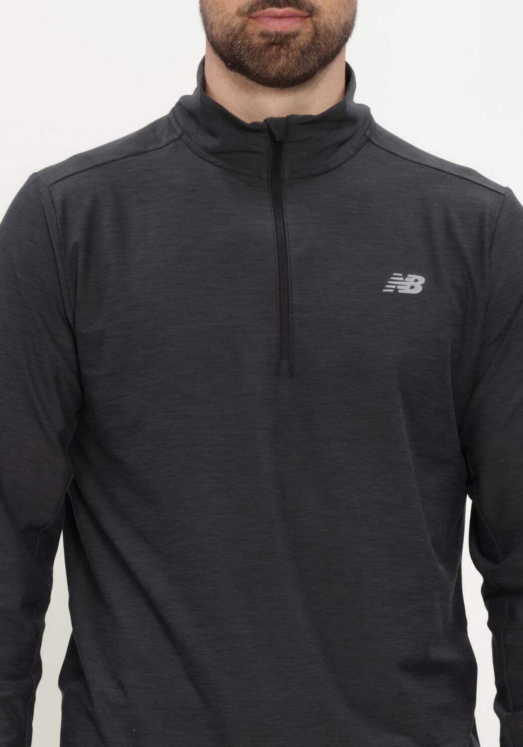 Antraciet NEW BALANCE Sporttruien SPA DYE Q ZP - large
