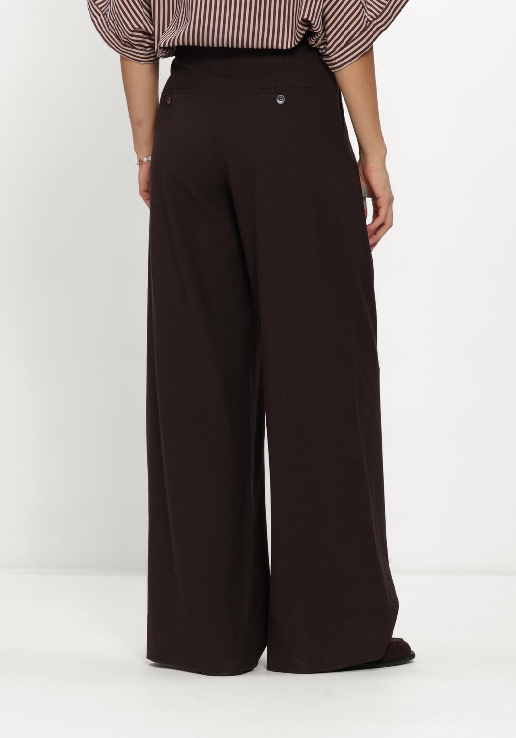 Bruine FIVEUNITS Wijde broek KAREN 285 - large