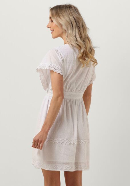 Witte GUESS Mini jurk SS FLARE VALERIA DRESS - large