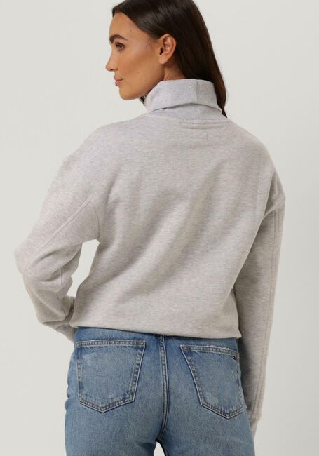 Grijze TOMMY JEANS Coltrui HEAVYWEIGHT KNITS COL - large