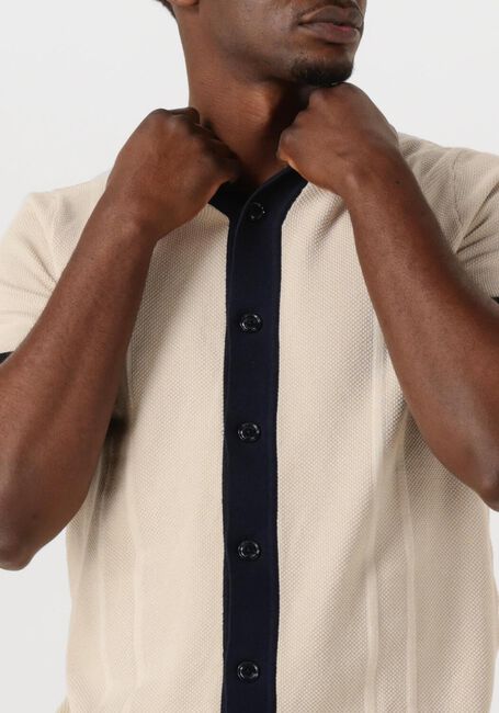 Beige BUTCHER OF BLUE Polo RIPLEY KNIT CT SHIRT - large