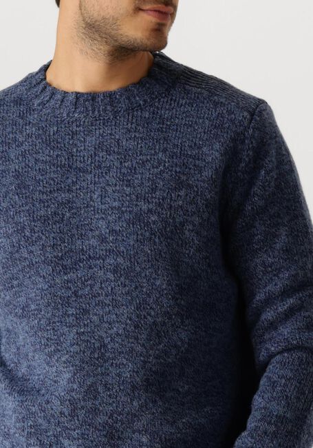 Blauwe DSTREZZED Trui PER CREWNECK - large