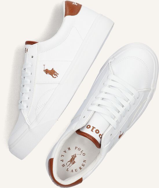 Witte POLO RALPH LAUREN Lage sneakers RYLEY Witte POLO RALPH LAUREN Lage sneakers RYLEY - large