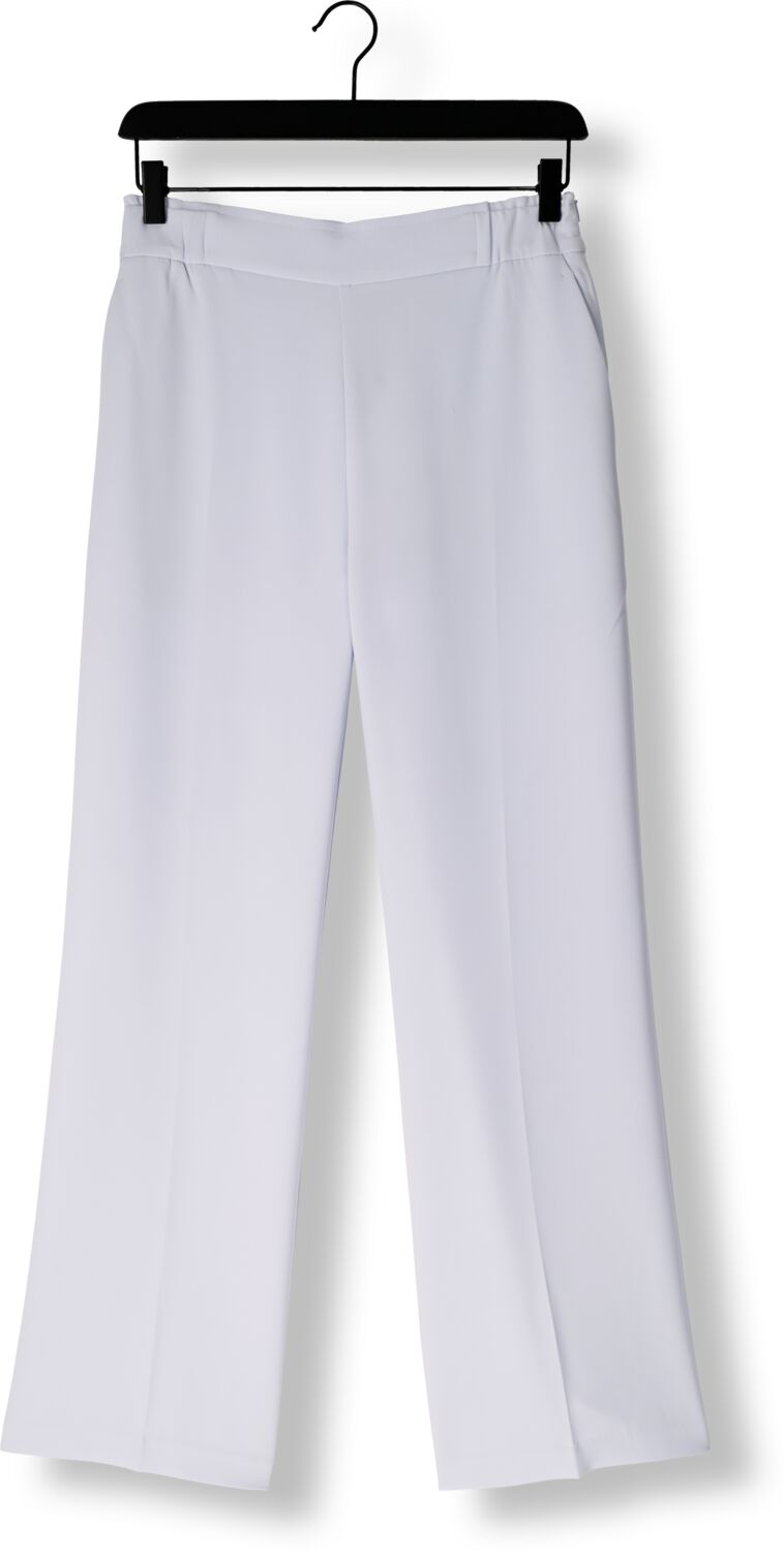 DANTE6 Dames Broeken Fabri Elasticated Wide Leg Pants Lichtblauw
