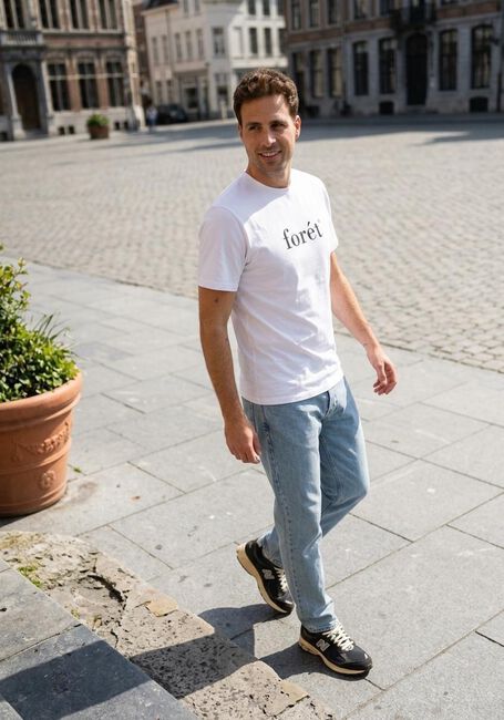 Witte FOR&Eacute;T T-shirt AMBER T-SHIRT - large