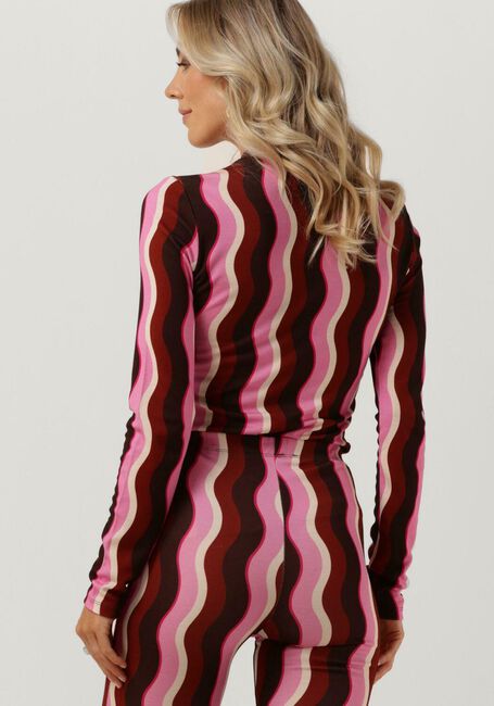 Paarse CATWALK JUNKIE Longsleeves LS RIDE THE WAVE - large