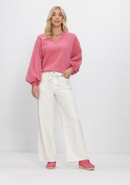 Blauwe OBJECT Wide jeans OBJROSIE MW WIDE JEANS - large