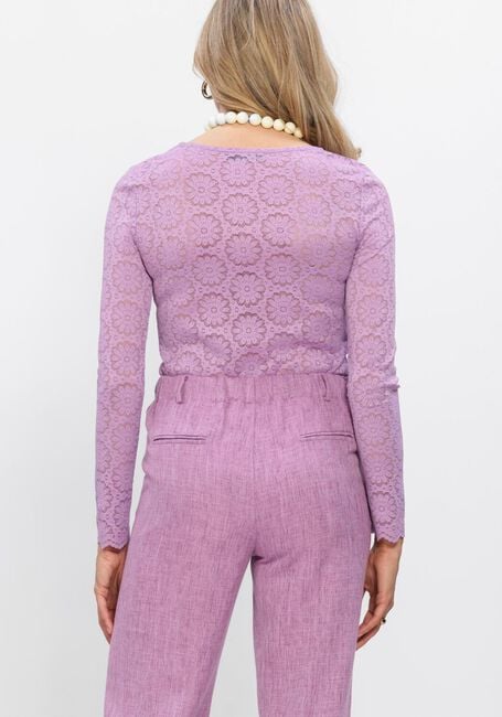 Paarse YDENCE Trui TOP LOIZA - large