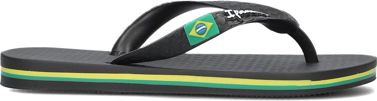 Ipanema Jongens Slippers Classic Brasil - Zwart
