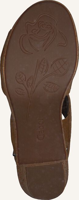 Bruine GABOR Platte sandalen 777 Bruine GABOR Platte sandalen 777 - large