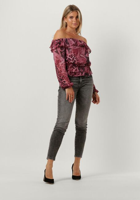 Roze GUESS Blouses OFF SHOULDER LUCY TOP - large