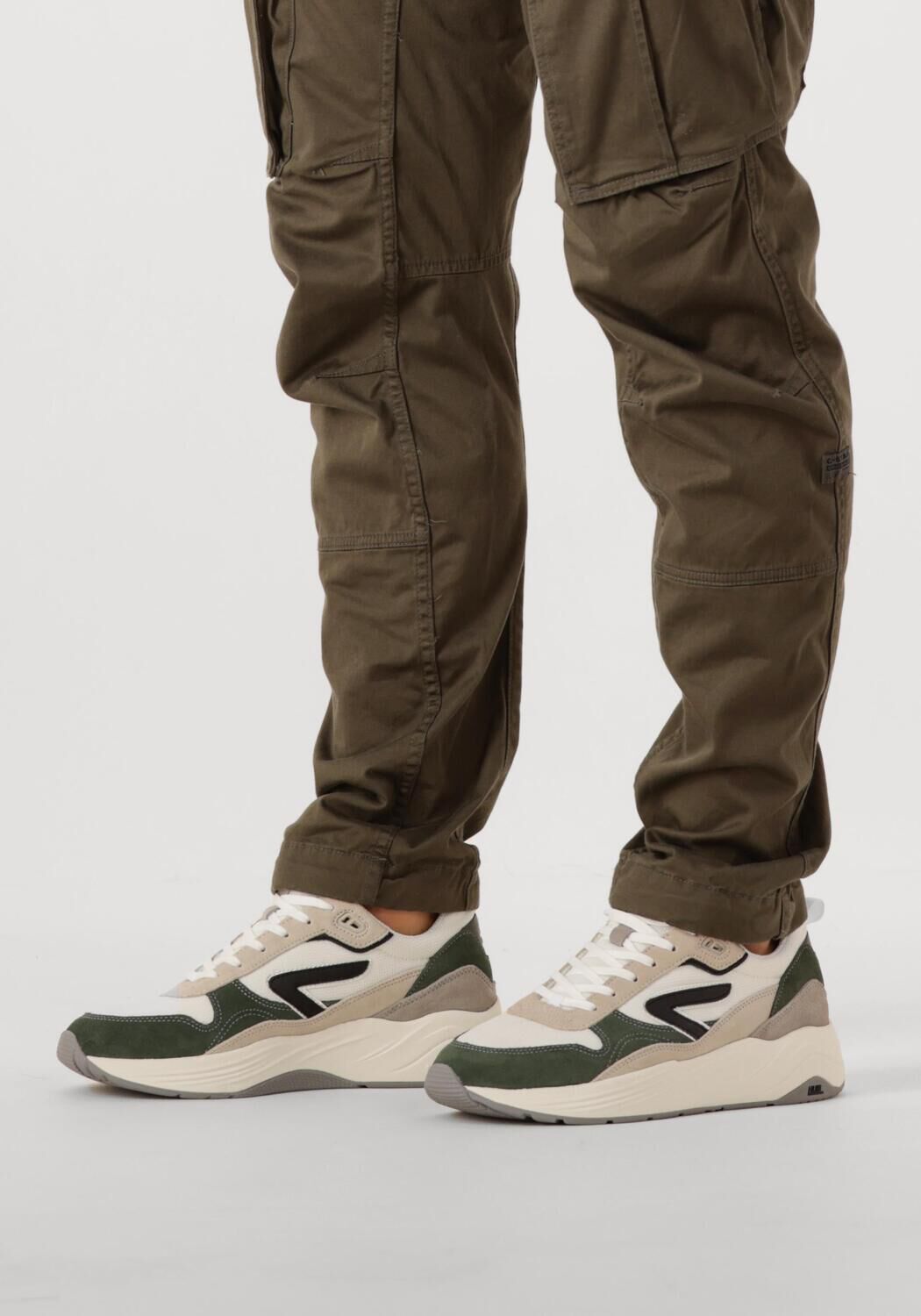 Witte HUB Lage sneakers GLIDE - large