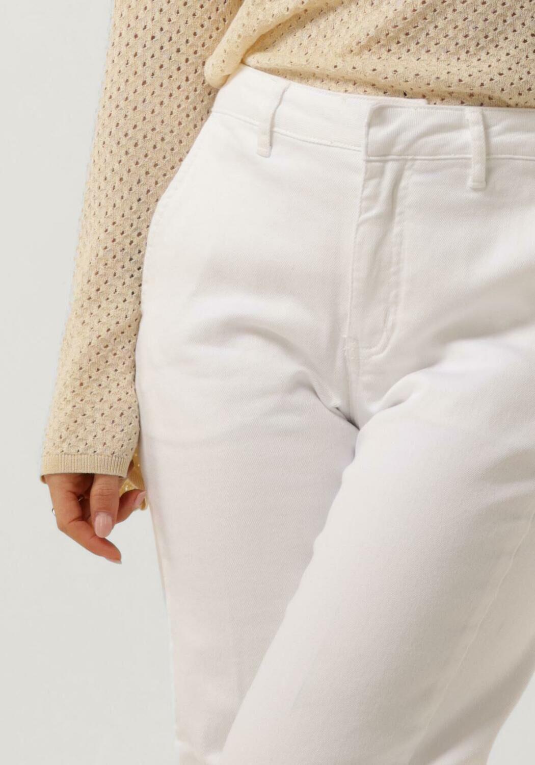 MY ESSENTIAL WARDROBE Dames Jeans Laramw Pant 149 Wit