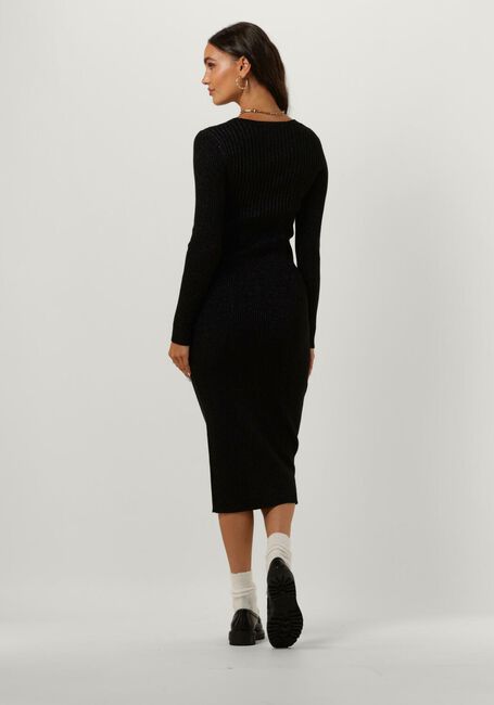 Zwarte SILVIAN HEACH Midi jurk VESTITO MED/M.DRESS - large