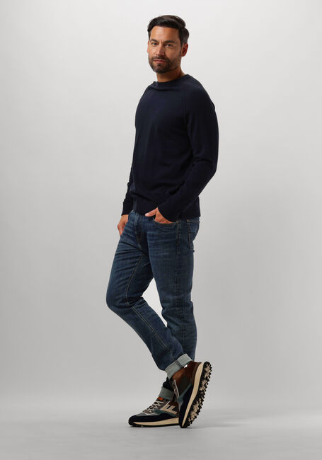 Donkerblauwe SAINT STEVE Trui PELLE - large