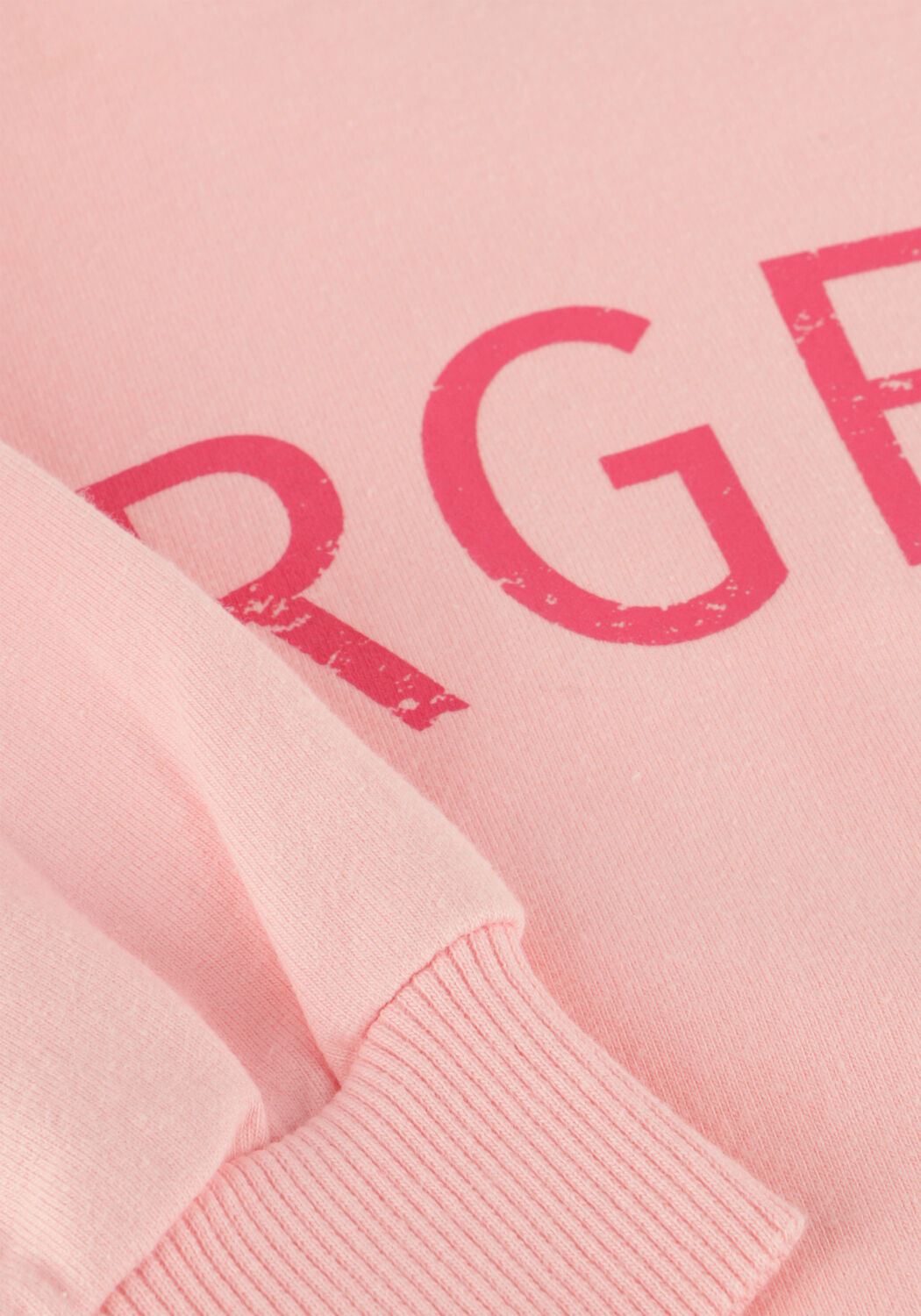 Lichtroze PETIT BLUSH Trui RUFFLE SWEATER - large