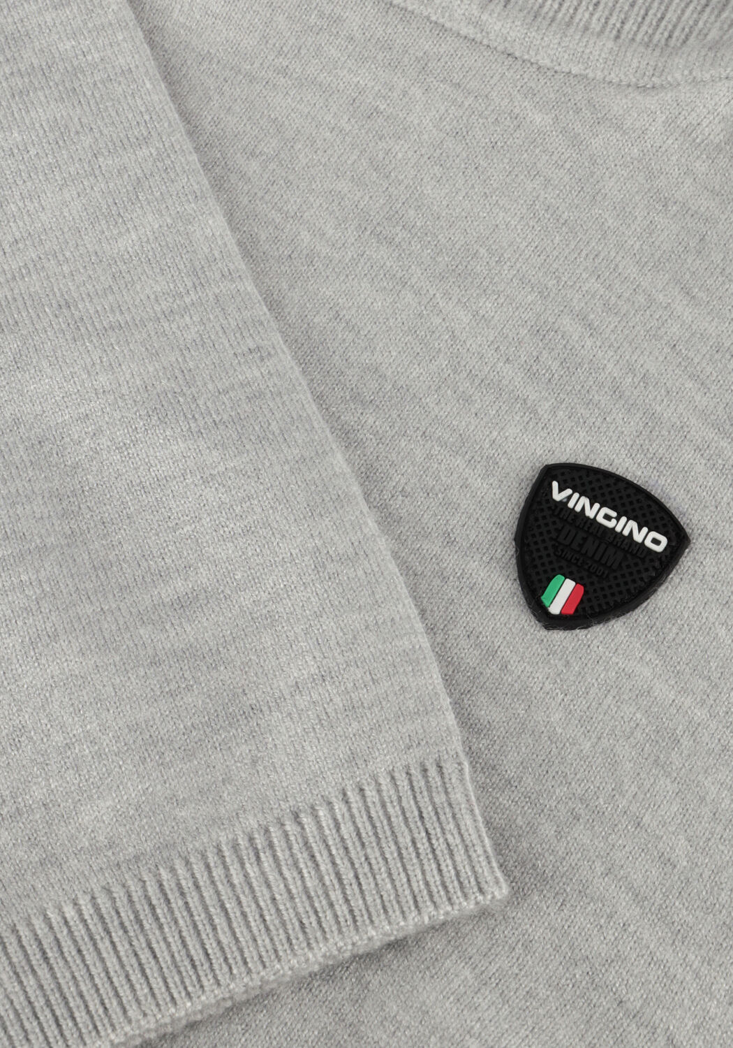 Lichtgrijze VINGINO Coltrui KNIT-TURTLENECK - large