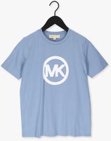 Blauwe MICHAEL KORS T-shirt CIRCLE LOGO TEE