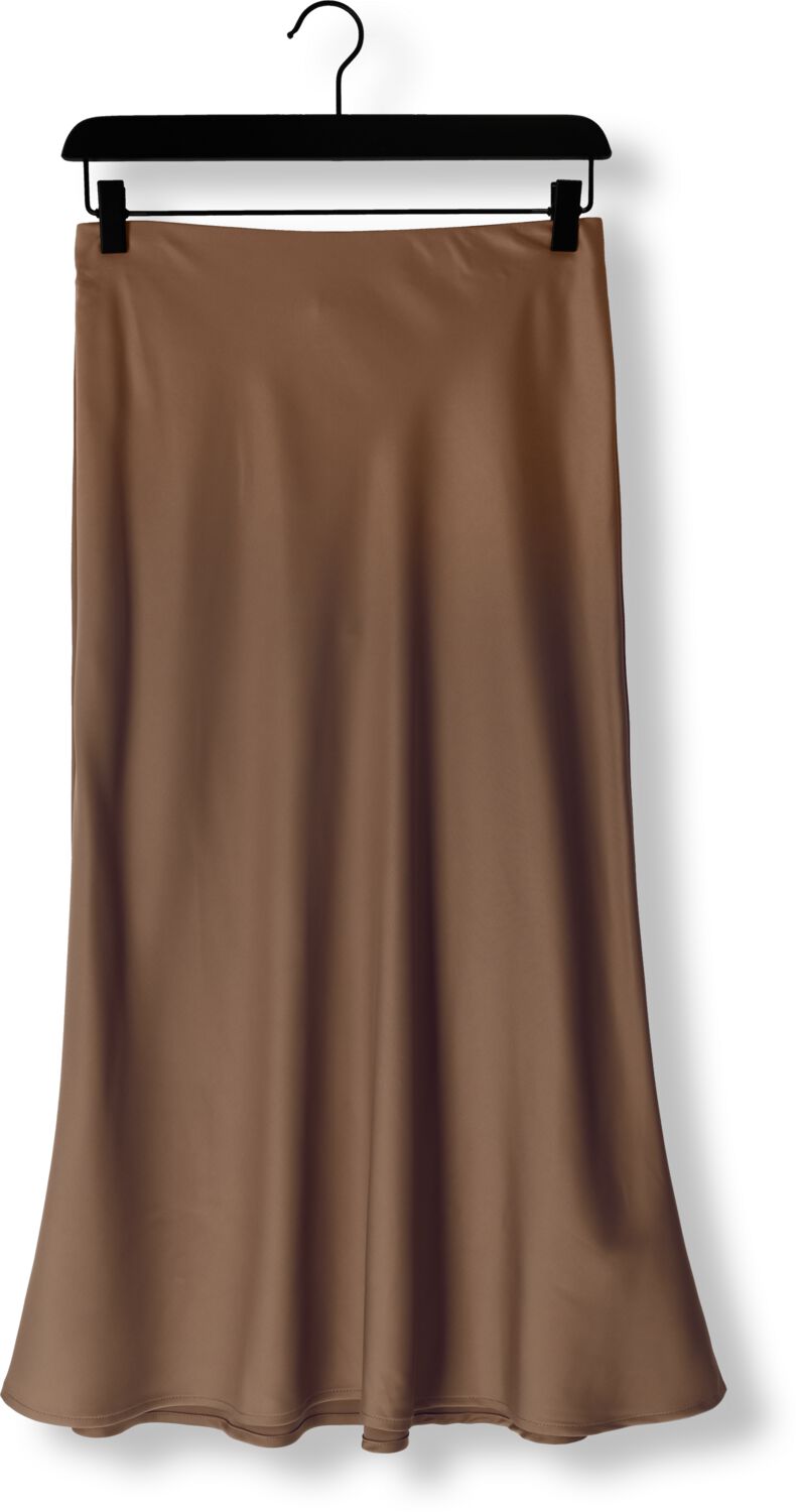 Y.A.S. Dames Rokken Yaspella Hw Midi Skirt S. Bruin