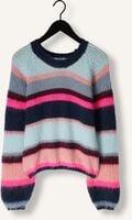 POM AMSTERDAM PULLOVER - BRUSHED STRIPES BLUE POM AMSTERDAM PULLOVER - BRUSHED STRIPES BLUE - medium