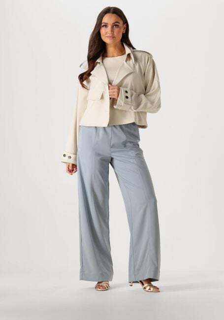 Beige GESTUZ Trenchcoats GZEDINA SHORT JACKET - large