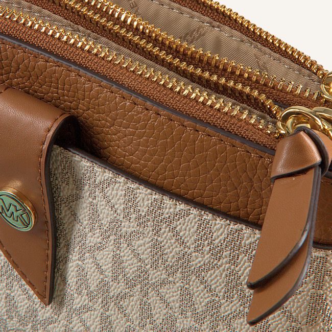 Beige MICHAEL KORS Schoudertas MD TAB DBLZP PHN XBODY Beige MICHAEL KORS Schoudertas MD TAB DBLZP PHN XBODY - large