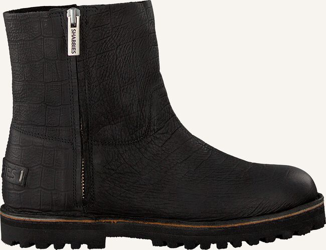 Zwarte SHABBIES Enkellaarsjes 181020150 Zwarte SHABBIES Enkellaarsjes 181020150 - large