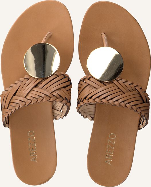 Cognac AREZZO Teenslippers A0327401070001U Cognac AREZZO Teenslippers A0327401070001U - large