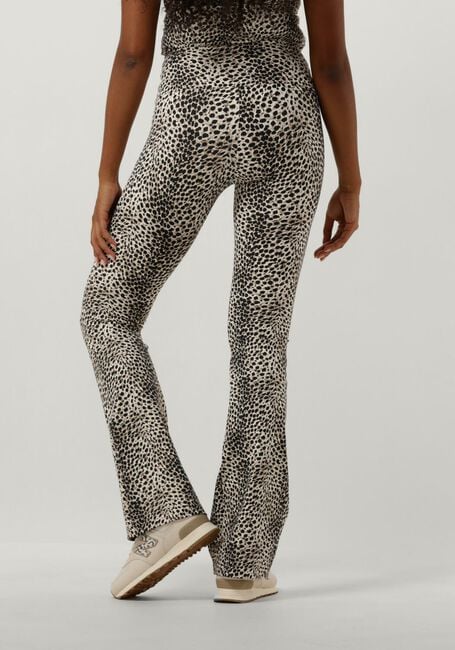 Bruine DEBLON SPORTS Flared broek CELINE FLARED LEGGINGS - large